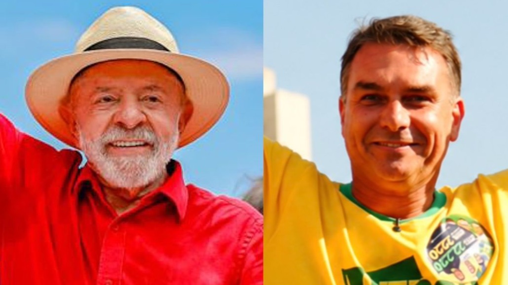Flávio Bolsonaro e Lula vão disputar o segundo turno; veja a votação